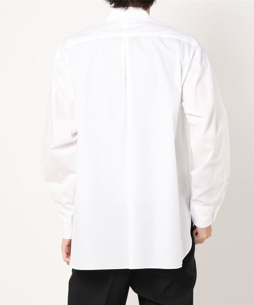 markaware(マーカウェア)の「【markaware/marka】COMFORT FIT SHIRT/A20C-09SH01C(シャツ/ブラウス・メンズ・ホワイト/サックスブルー・1/2)」の14枚目の写真