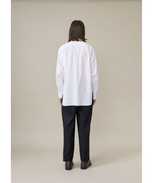 markaware(マーカウェア)の「【markaware/marka】COMFORT FIT SHIRT/A20C-09SH01C(シャツ/ブラウス・メンズ・ホワイト/サックスブルー・1/2)」の12枚目の写真