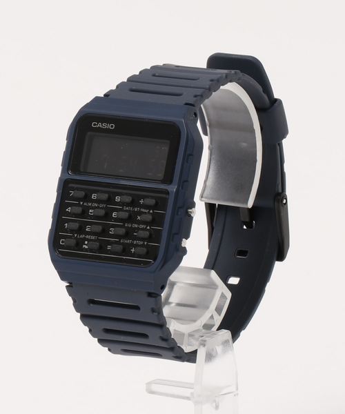 CASIO(カシオ)の「/CASIO(カシオ)/カリキュレーター 海外モデル(デジタル腕時計・メンズ・ブラック/ネイビー/カーキ/アイボリー/ワインレッド/ブラック系その他・FREE)」の1枚目の写真