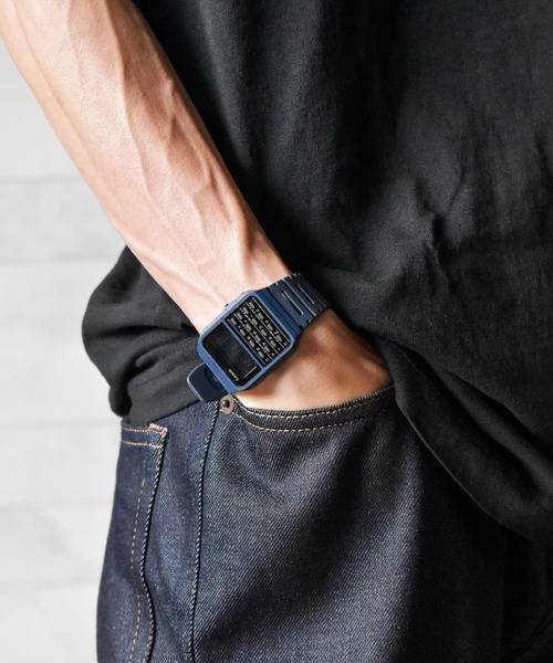 CASIO(カシオ)の「/CASIO(カシオ)/カリキュレーター 海外モデル(デジタル腕時計・メンズ・ブラック/ネイビー/カーキ/アイボリー/ワインレッド/ブラック系その他・FREE)」の8枚目の写真