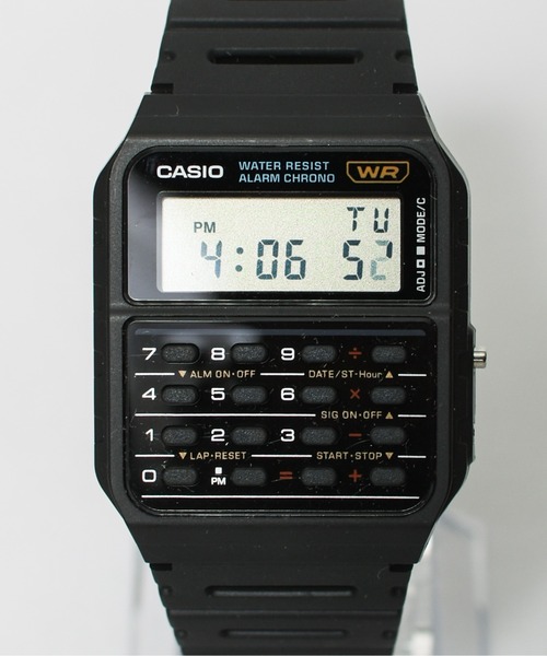 CASIO(カシオ)の「/CASIO(カシオ)/カリキュレーター 海外モデル(デジタル腕時計・メンズ・ブラック/ネイビー/カーキ/アイボリー/ワインレッド/ブラック系その他・FREE)」の10枚目の写真