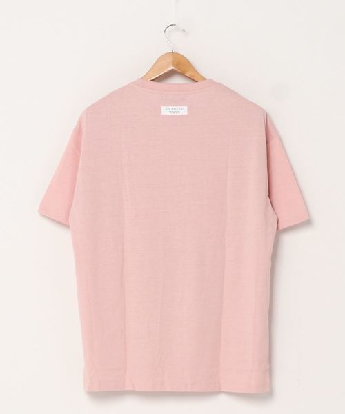 ADMIX/ATELIER SAB MEN(アドミックスアトリエサブメン)の「EnserioTOKYO 吸水速乾 オーバーサイズ ロゴプリント ビッグ Tシャツ(Tシャツ/カットソー・メンズ・ホワイト/ブラック/ベージュ/ピンク・48/50)」の6枚目の写真