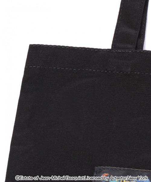 niko and...（ニコアンド）の「【バスキア】コラボ ロゴトートバッグ（トートバッグ・レディース・ブラック/グレー/ベージュ/ネイビー/ライトイエロー・0）」の15枚目の写真