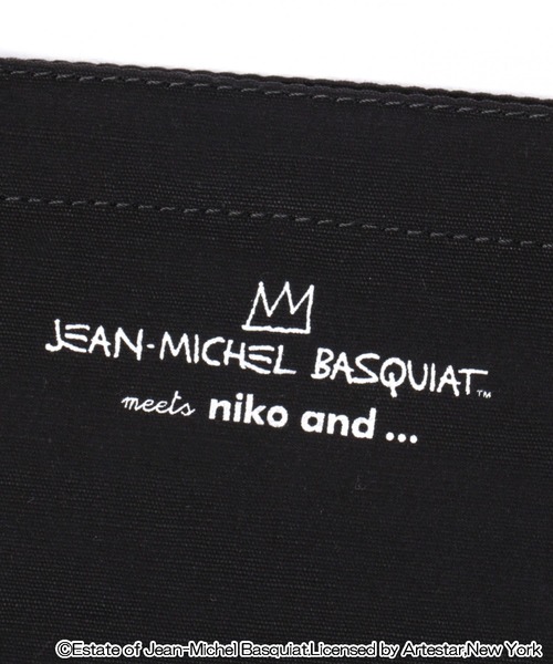 niko and...（ニコアンド）の「【バスキア】コラボ ロゴトートバッグ（トートバッグ・レディース・ブラック/グレー/ベージュ/ネイビー/ライトイエロー・0）」の18枚目の写真