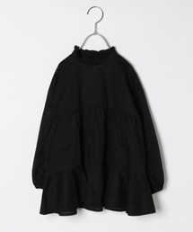 GLOBAL WORK | 【キッズ】フリルネックブラウス長袖【一部店舗限定】/918076(シャツ/ブラウス)