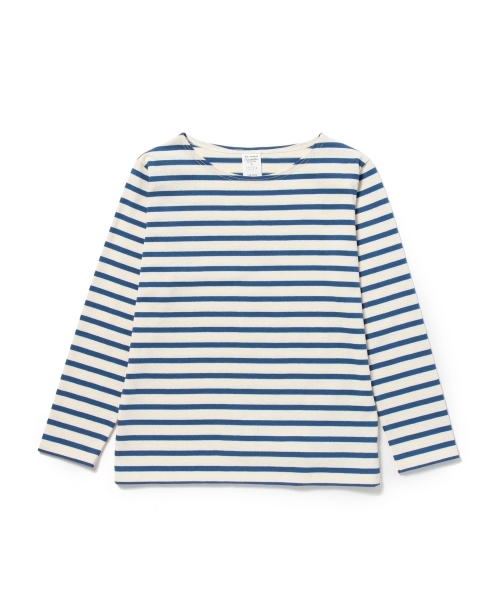 BEAMS LIGHTS Women's（ビームスライツ ウィメンズ）の「BEAMS LIGHTS× CHANTECLAIR / ボーダープルオーバー（Tシャツ/カットソー・レディース・ブラウン系その他/ネイビー/オフホワイト/サックスブルー/ブルー系その他/ブラック/グレー・38/36）」の9枚目の写真