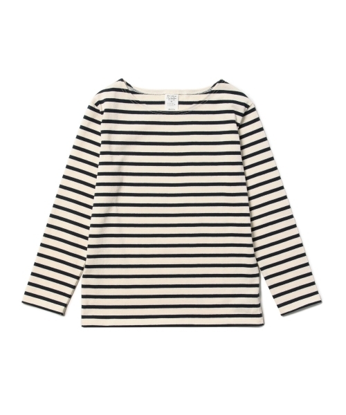 BEAMS LIGHTS Women's（ビームスライツ ウィメンズ）の「BEAMS LIGHTS× CHANTECLAIR / ボーダープルオーバー（Tシャツ/カットソー・レディース・ブラウン系その他/ネイビー/オフホワイト/サックスブルー/ブルー系その他/ブラック/グレー・38/36）」の11枚目の写真