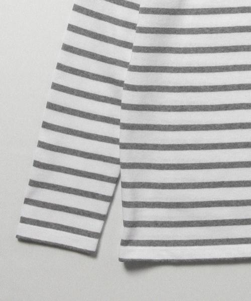 BEAMS LIGHTS Women's（ビームスライツ ウィメンズ）の「BEAMS LIGHTS× CHANTECLAIR / ボーダープルオーバー（Tシャツ/カットソー・レディース・ブラウン系その他/ネイビー/オフホワイト/サックスブルー/ブルー系その他/ブラック/グレー・38/36）」の20枚目の写真