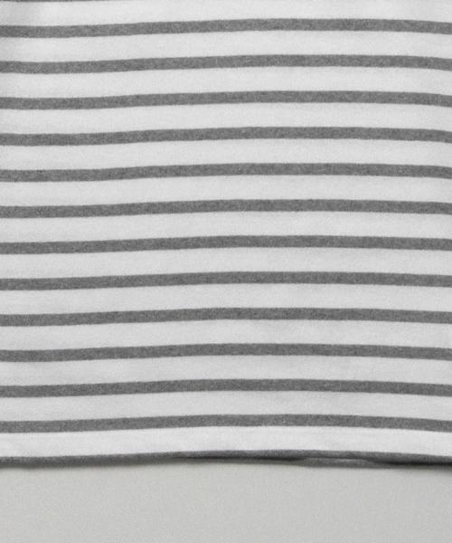 BEAMS LIGHTS Women's（ビームスライツ ウィメンズ）の「BEAMS LIGHTS× CHANTECLAIR / ボーダープルオーバー（Tシャツ/カットソー・レディース・ブラウン系その他/ネイビー/オフホワイト/サックスブルー/ブルー系その他/ブラック/グレー・38/36）」の21枚目の写真