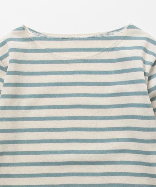 BEAMS LIGHTS Women's（ビームスライツ ウィメンズ）の「BEAMS LIGHTS× CHANTECLAIR / ボーダープルオーバー（Tシャツ/カットソー・レディース・ブラウン系その他/ネイビー/オフホワイト/サックスブルー/ブルー系その他/ブラック/グレー・38/36）」の17枚目の写真