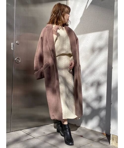 【お買得】All Day Stripe Ribbed Knit Set M Her lip to ワンピース All Day Stripe Ribbed Knit Set : ZOZOTOWN