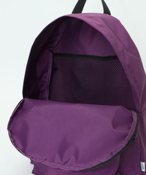 ikka（イッカ）の「Standardデイバック（バックパック/リュック・メンズ・ブラック/グリーン/パープル/ネイビー/ブルー/グレー・FREE）」の9枚目の写真