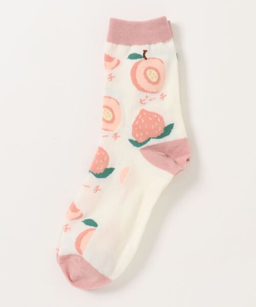 「kakko」（カッコ）の「レディース フルーツイラスト クルーソックス靴下（ソックス/靴下・レディース・A/B/C/D・ONE SIZE）」の20枚目の写真