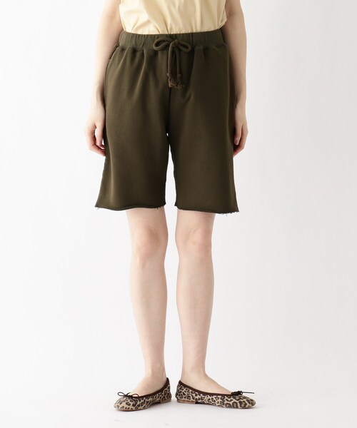 JET（ジェット）の「◆【ウォッシャブル】10ozスウェットショートパンツ（その他パンツ・レディース・グリーン/カーキ/ホワイト・04）」の15枚目の写真