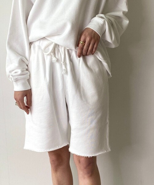 JET（ジェット）の「◆【ウォッシャブル】10ozスウェットショートパンツ（その他パンツ・レディース・グリーン/カーキ/ホワイト・04）」の11枚目の写真