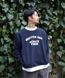 ◆【BIG SHIRTS / ビックシャツ】 ACHATS PARIS リンガースウェット