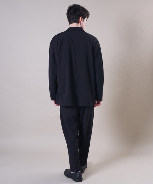 ADPOSION（アドポーション）の「【セットアップ対応】梨地テーパードワイドパンツ / バルーンパンツ（その他パンツ・メンズ・ブラック/ブラウン/グレー/グレイッシュブルー・MEDIUM/LARGE）」の10枚目の写真