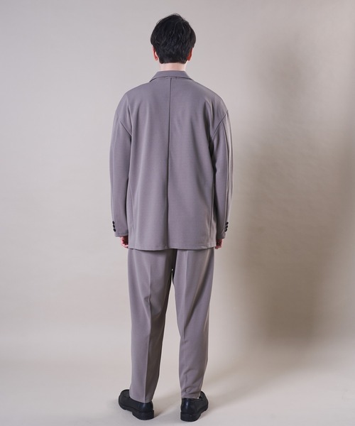 ADPOSION（アドポーション）の「【セットアップ対応】梨地テーパードワイドパンツ / バルーンパンツ（その他パンツ・メンズ・ブラック/ブラウン/グレー/グレイッシュブルー・MEDIUM/LARGE）」の14枚目の写真