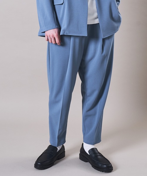 ADPOSION（アドポーション）の「【セットアップ対応】梨地テーパードワイドパンツ / バルーンパンツ（その他パンツ・メンズ・ブラック/ブラウン/グレー/グレイッシュブルー・MEDIUM/LARGE）」の19枚目の写真