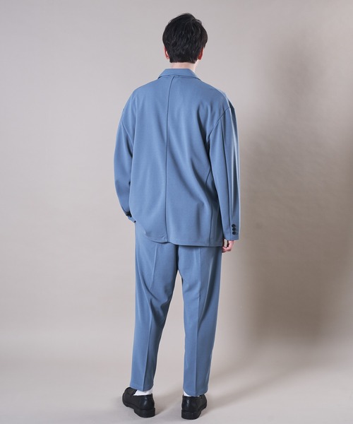 ADPOSION（アドポーション）の「【セットアップ対応】梨地テーパードワイドパンツ / バルーンパンツ（その他パンツ・メンズ・ブラック/ブラウン/グレー/グレイッシュブルー・MEDIUM/LARGE）」の22枚目の写真