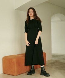 TINA：JOJUN | クルーネックロングニットワンピース TINA：JOJUN(ワンピース)