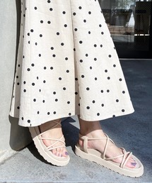 natural couture | 細ヒモスポーツサンダル(サンダル)