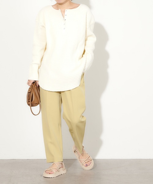 natural couture（ナチュラルクチュール）の「細ヒモスポーツサンダル（サンダル・レディース・アイボリー/ブラック・SMALL/MEDIUM/LARGE）」の6枚目の写真