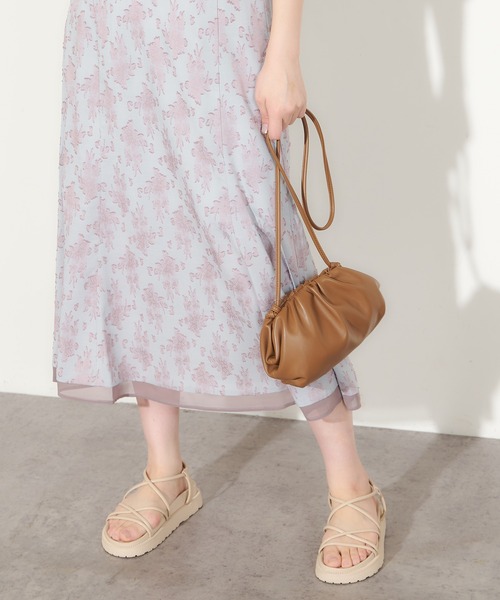 natural couture（ナチュラルクチュール）の「細ヒモスポーツサンダル（サンダル・レディース・アイボリー/ブラック・SMALL/MEDIUM/LARGE）」の13枚目の写真