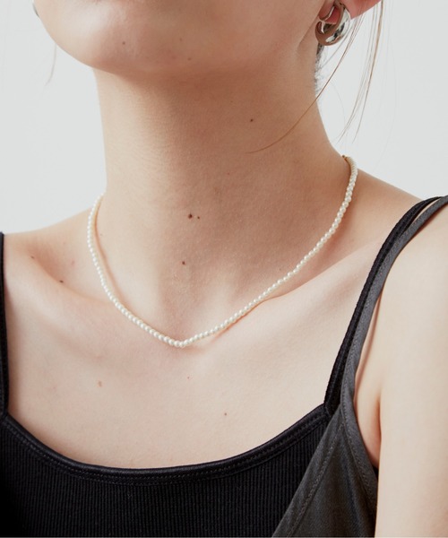 Aunt Marie's(アントマリーズ)の「3mm PEARL NECKLACE / 3mmパールネックレス(ネックレス・レディース・ホワイト・FREE)」の8枚目の写真