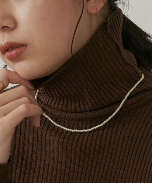 Aunt Marie's(アントマリーズ)の「3mm PEARL NECKLACE / 3mmパールネックレス(ネックレス・レディース・ホワイト・FREE)」の10枚目の写真