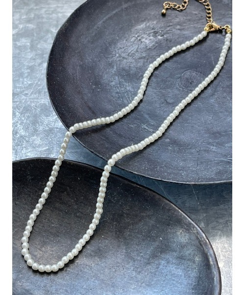 3mm PEARL NECKLACE / 3mmパールネックレス（ネックレス）｜Aunt