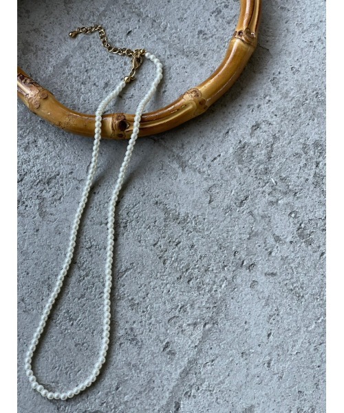 Aunt Marie's(アントマリーズ)の「3mm PEARL NECKLACE / 3mmパールネックレス(ネックレス・レディース・ホワイト・FREE)」の14枚目の写真