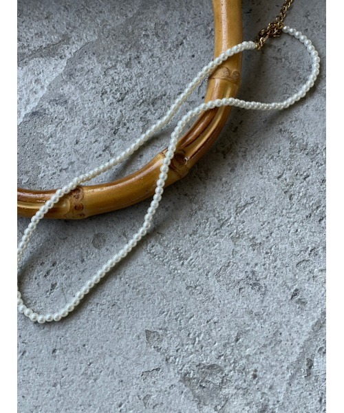 Aunt Marie's(アントマリーズ)の「3mm PEARL NECKLACE / 3mmパールネックレス(ネックレス・レディース・ホワイト・FREE)」の15枚目の写真