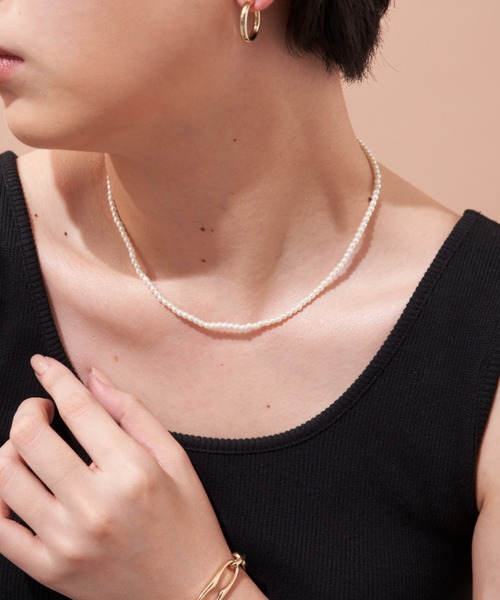 Aunt Marie's(アントマリーズ)の「3mm PEARL NECKLACE / 3mmパールネックレス(ネックレス・レディース・ホワイト・FREE)」の17枚目の写真