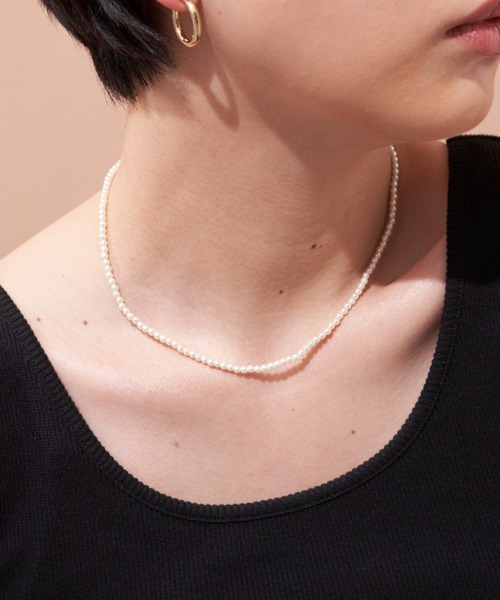 Aunt Marie's(アントマリーズ)の「3mm PEARL NECKLACE / 3mmパールネックレス(ネックレス・レディース・ホワイト・FREE)」の18枚目の写真
