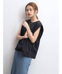 Ungrid | 肩パットノースリトップス(Tシャツ/カットソー)