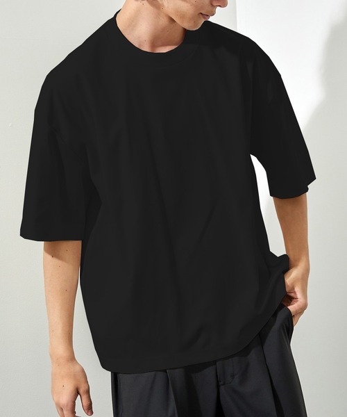 UNITED TOKYO(ユナイテッドトウキョウ)の「テクノラマオーバーサイズTシャツ(Tシャツ/カットソー・メンズ・ネイビー/ライトグリーン/アイボリー/ブラック・1/2)」の3枚目の写真