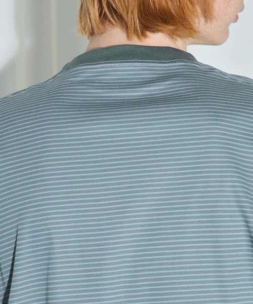 UNITED TOKYO(ユナイテッドトウキョウ)の「テクノラマオーバーサイズTシャツ(Tシャツ/カットソー・メンズ・ネイビー/ライトグリーン/アイボリー/ブラック・1/2)」の14枚目の写真