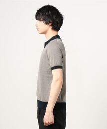 ドルモア Drumohr スキッパー ニットポロシャツ 44 ドルモア Drumohr スキッパー ニットポロシャツ 44 DRUMOHR