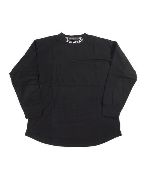 neos(ネオス)の「【neos -addictive design-】ルーズシルエット ネックロゴ バックプリント ロングスリーブ Tシャツ(Tシャツ/カットソー・メンズ・ベージュ/ブラック/ライトグリーン/ホワイト・MEDIUM/X-LARGE/LARGE)」の7枚目の写真