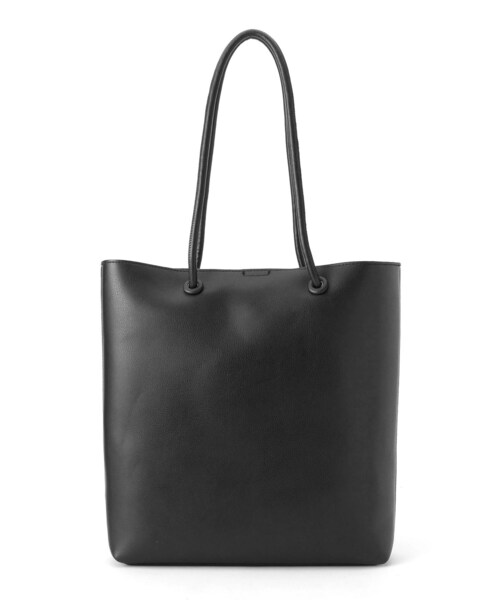 pink adobe（ピンクアドベ）の「◆シンプル スクエアトートバッグ（トートバッグ・レディース・アイボリー/シルバー/グレー系/ブラック/ベージュ系・00）」の3枚目の写真