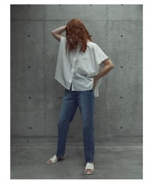 AZUL by moussy | CENTER PRESS DENIM TAPERED/センタープレスデニムテーパード(デニムパンツ)