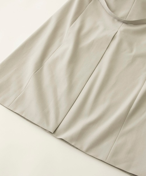 SHAREEF（シャリーフ）の「【SHAREEF】EX.LONG TAILORED VEST（ベスト・メンズ・ホワイト/ブラック・2/1）」の20枚目の写真