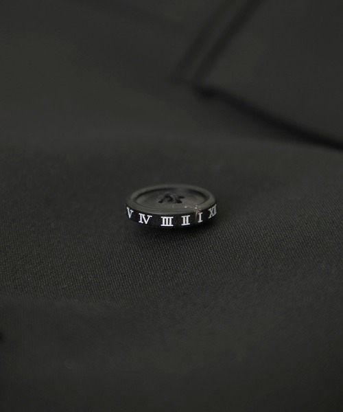 SHAREEF（シャリーフ）の「【SHAREEF】EX.LONG TAILORED VEST（ベスト・メンズ・ホワイト/ブラック・2/1）」の16枚目の写真