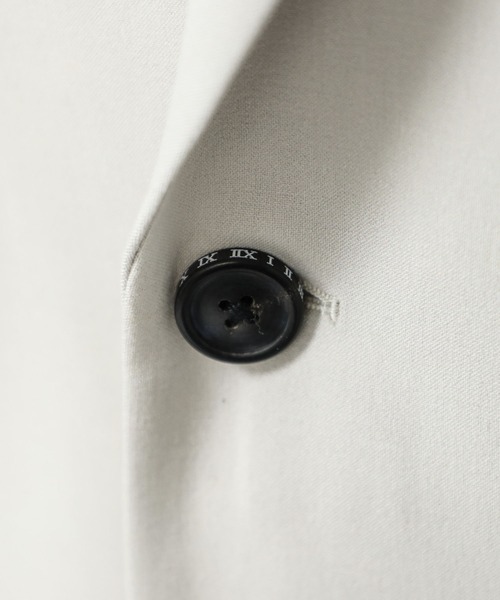 SHAREEF（シャリーフ）の「【SHAREEF】EX.LONG TAILORED VEST（ベスト・メンズ・ホワイト/ブラック・2/1）」の18枚目の写真