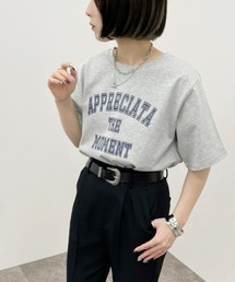 apres jour mignon | カレッジプリントＴシャツ 【ZOZOTOWN限定アイテム】(Tシャツ/カットソー)