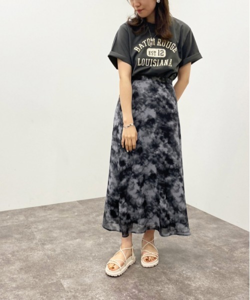 apres jour mignon（アプレジュールミニョン）の「カレッジプリントＴシャツ 【ZOZOTOWN限定アイテム】（Tシャツ/カットソー・レディース・ネイビー/杢グレー/ブラック/ナチュラル・フリー/X-LARGE）」の11枚目の写真