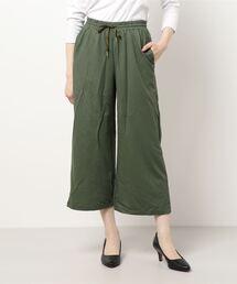 m.f.editorial | ＊エムエフエディトリアルレディース/m.f.editorial：Women　トレッチ鹿の子 セットアップ ワイドパンツ（セットアップアイテムございます）(その他パンツ)