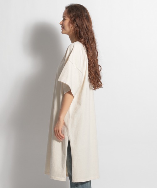 ichi（イチ）の「【ichi(イチ)】ビッグカットソーワンピース（ワンピース・レディース・ブラック/カーキ/ナチュラル・FREE）」の10枚目の写真