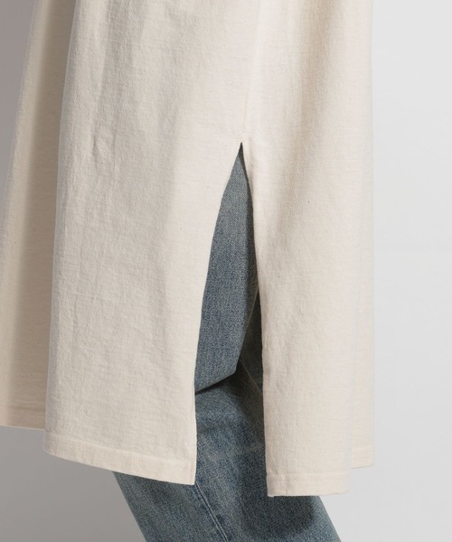 ichi（イチ）の「【ichi(イチ)】ビッグカットソーワンピース（ワンピース・レディース・ブラック/カーキ/ナチュラル・FREE）」の15枚目の写真